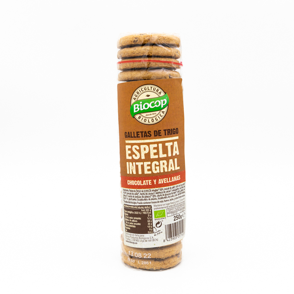 Biocop Galleta Espelta Integral Choco Y Avellanas