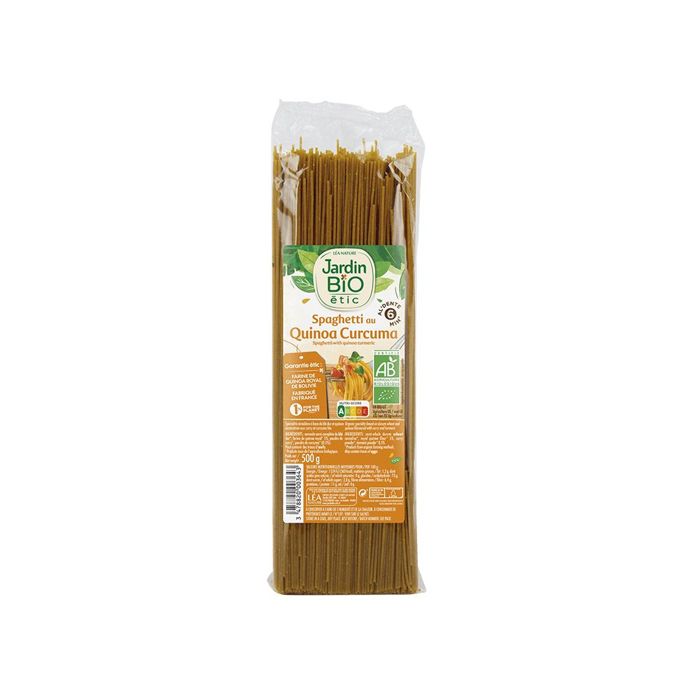 Jardin Bio Espagueti Quinoa Curcuma