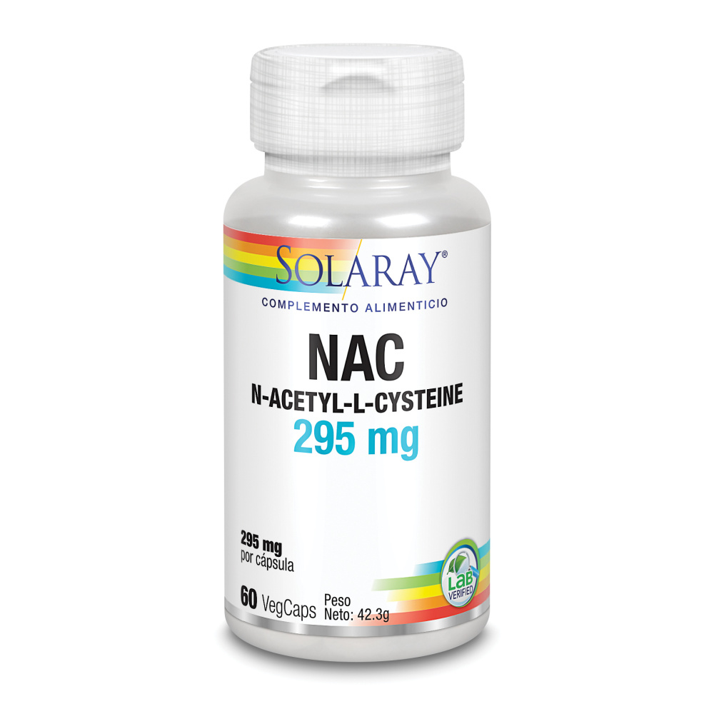 Solaray Nac 295 Mg 60cap