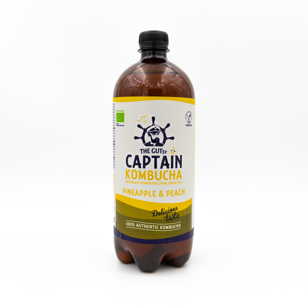 Captain Kombucha 1 Litro Piña