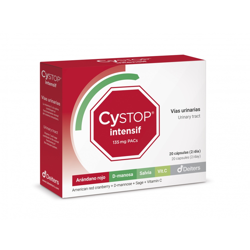 Deiters Cystop Intensif 20 Cap