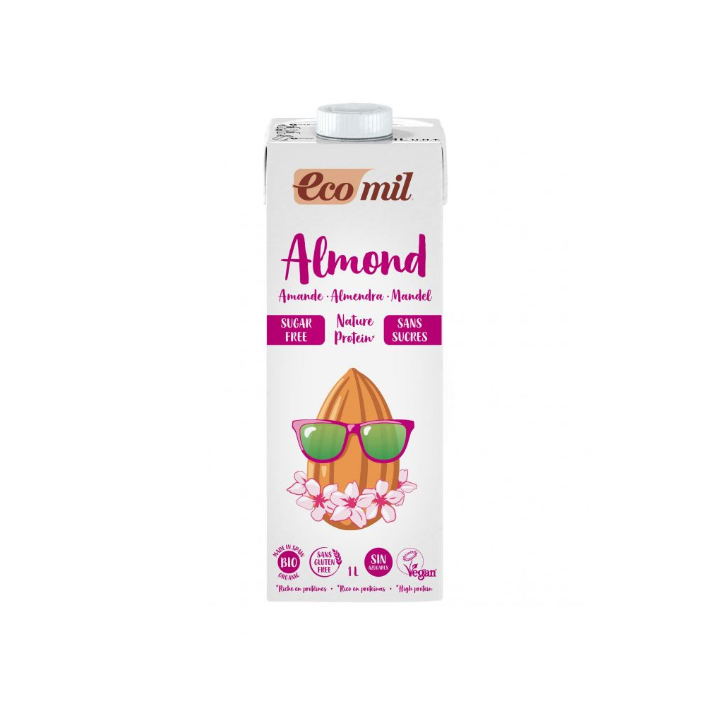 Ecomil Bebida Almendra Proteina Litro