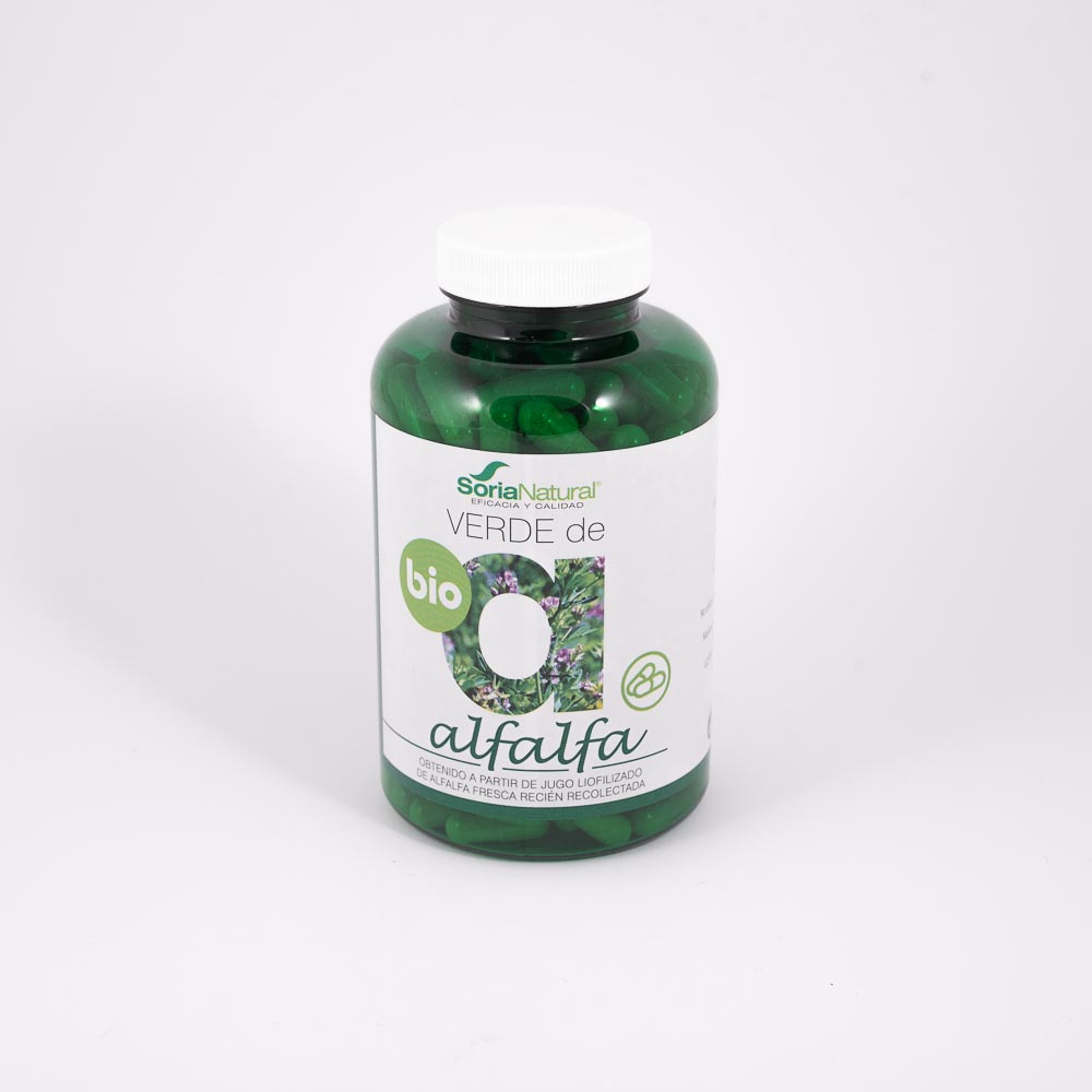 Soria Natural Verde Alfalfa 240 Capsulas Bio