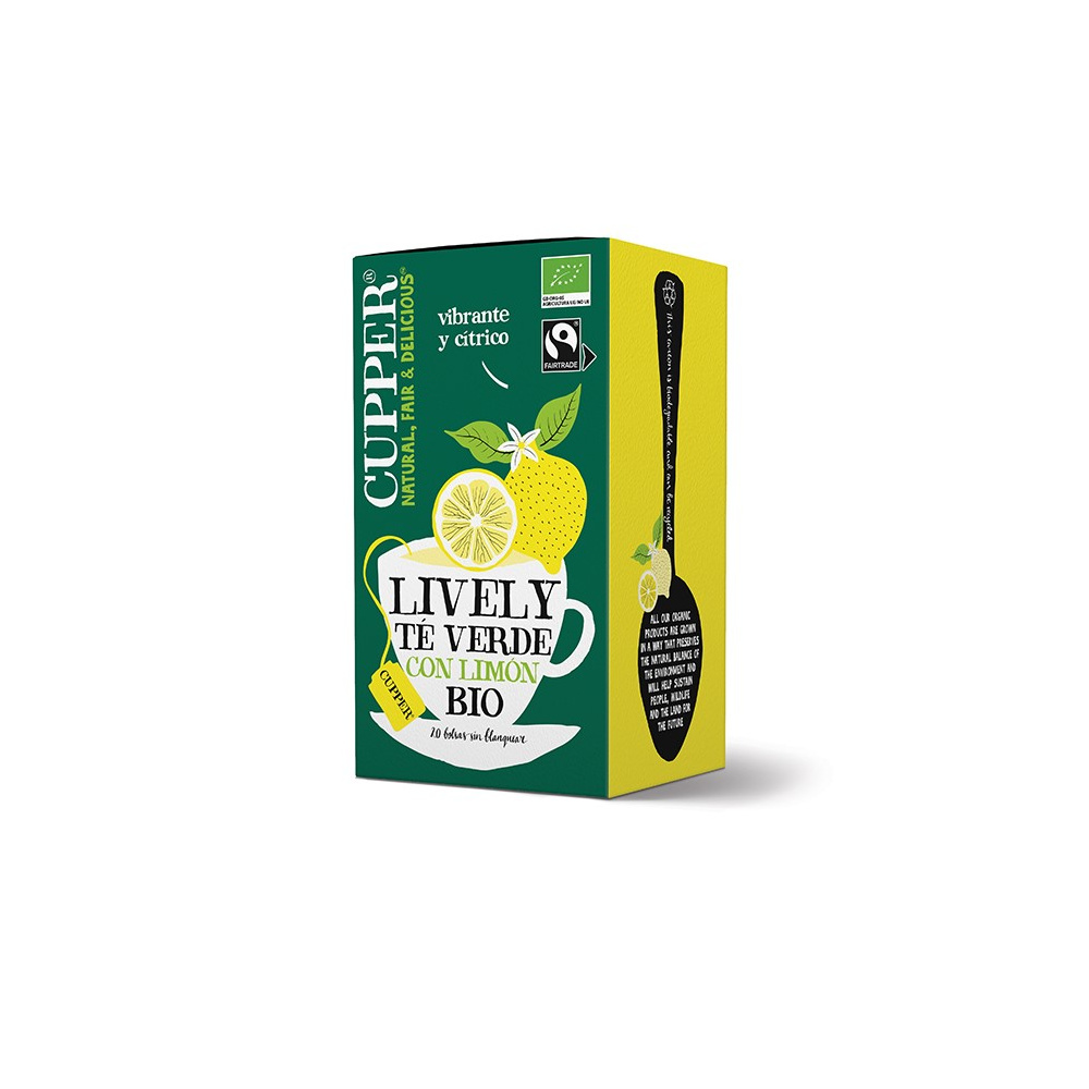 Cupper Te Verde Limon