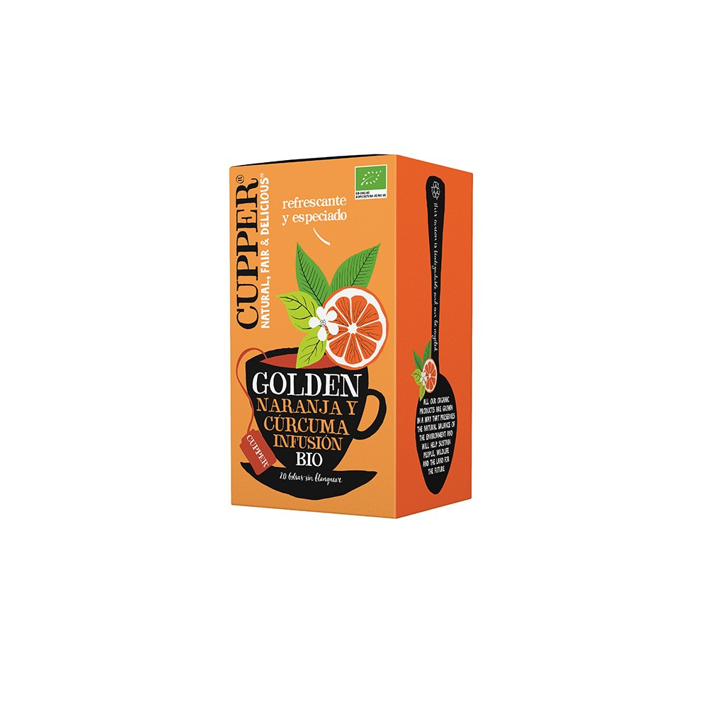 Cupper Infusion Golden Secrets 20 Bolsas