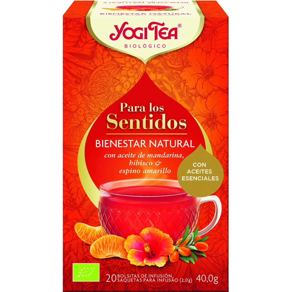 Yogi Tea Para Los Sentidos Bienestar Natural