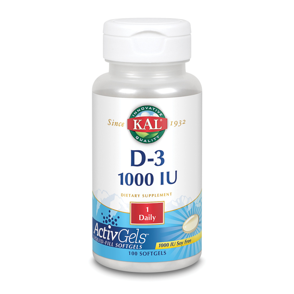 Kal D3 1000 Iu 100 Perlas