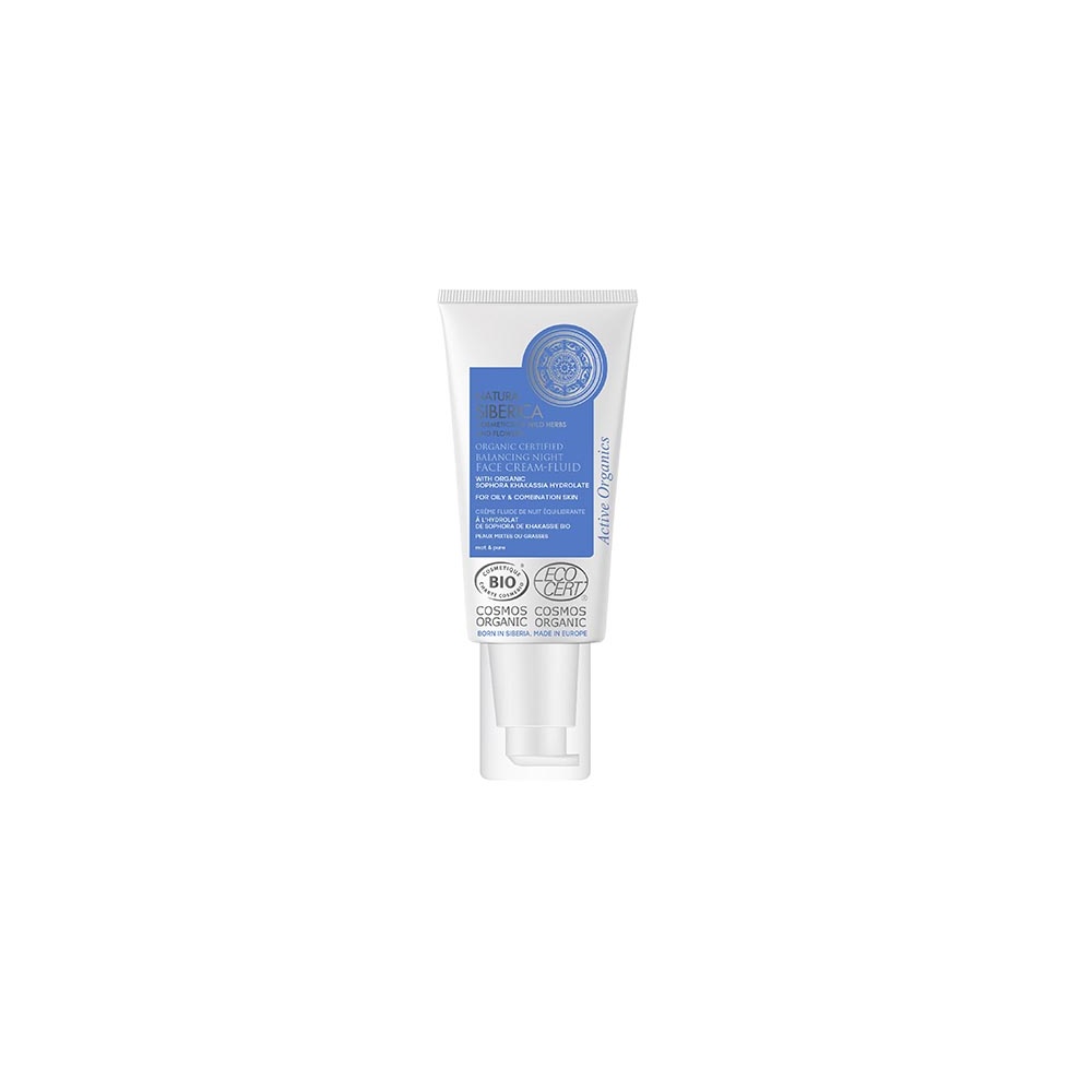 Natura Siberica Bio Crema Fluida Noche Equilibrante