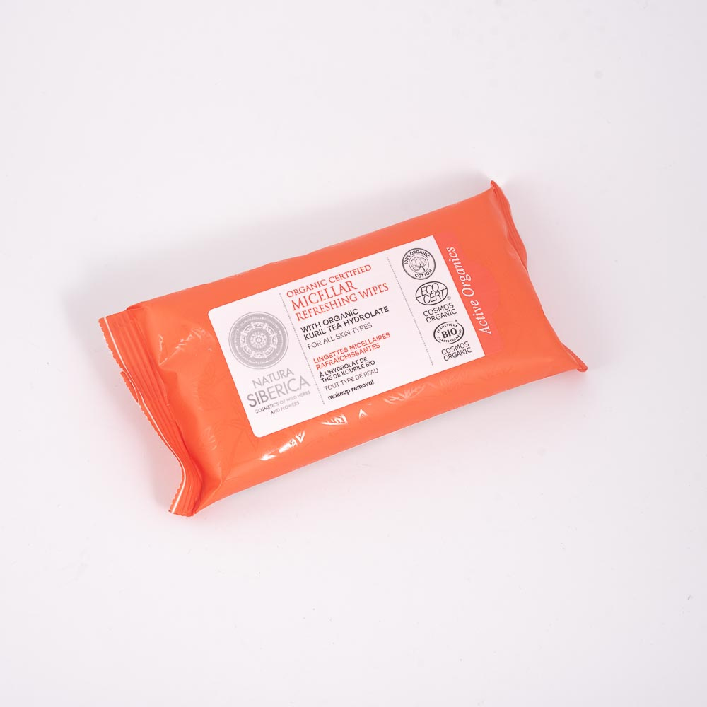 Natura Siberca Bio Toallitas Micelares Refrescantes 10 Unid