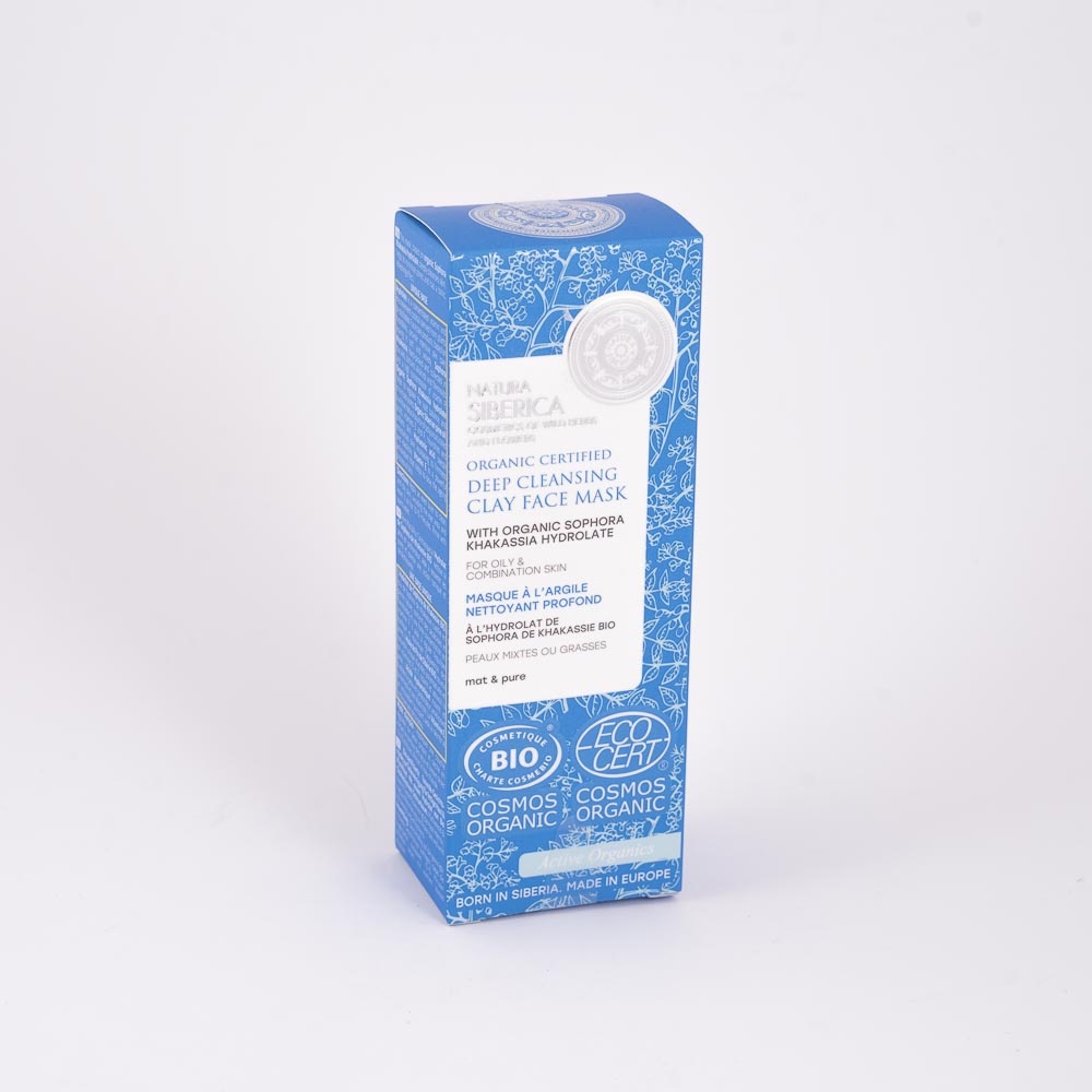 Natura Siberica Bio Mascarilla Arcilla Limpieza Profunda
