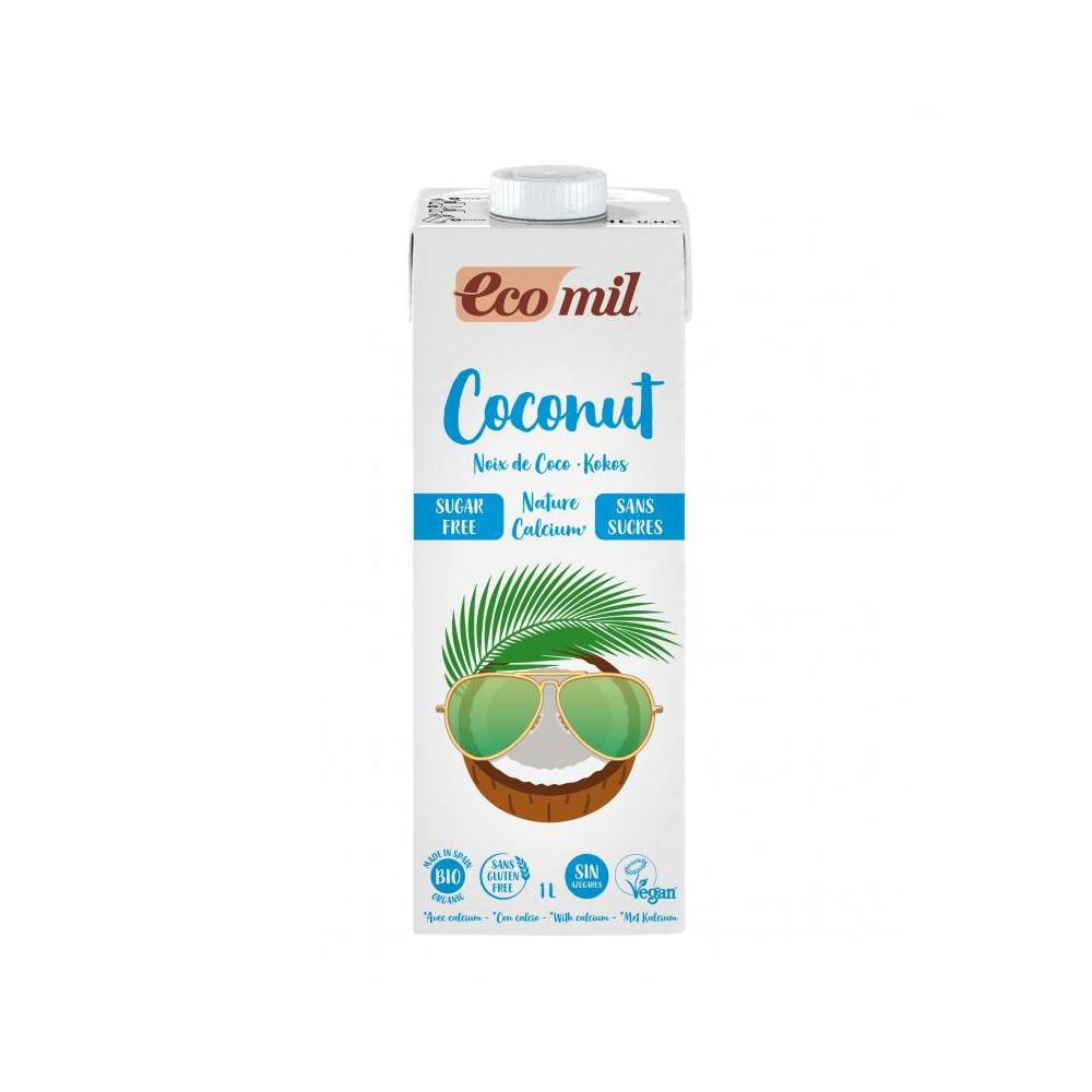 Ecomil Bebida Coco Nature Calcio 1 L