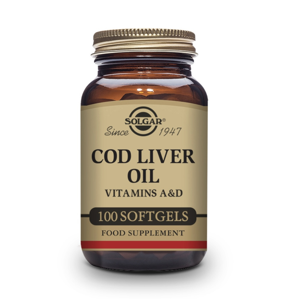 Solgar Aceite De Higado De Bacalao 100 Cap.