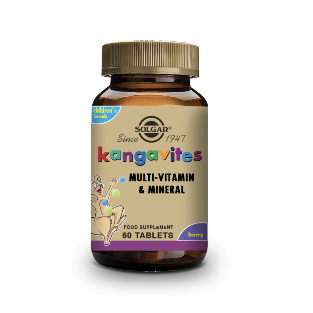 Solgar Kangavites Multi-frutas Niños Berry