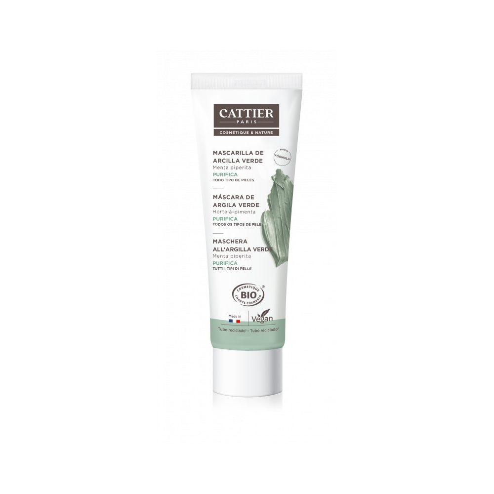 Cattier New Mascarilla Arcilla Verde