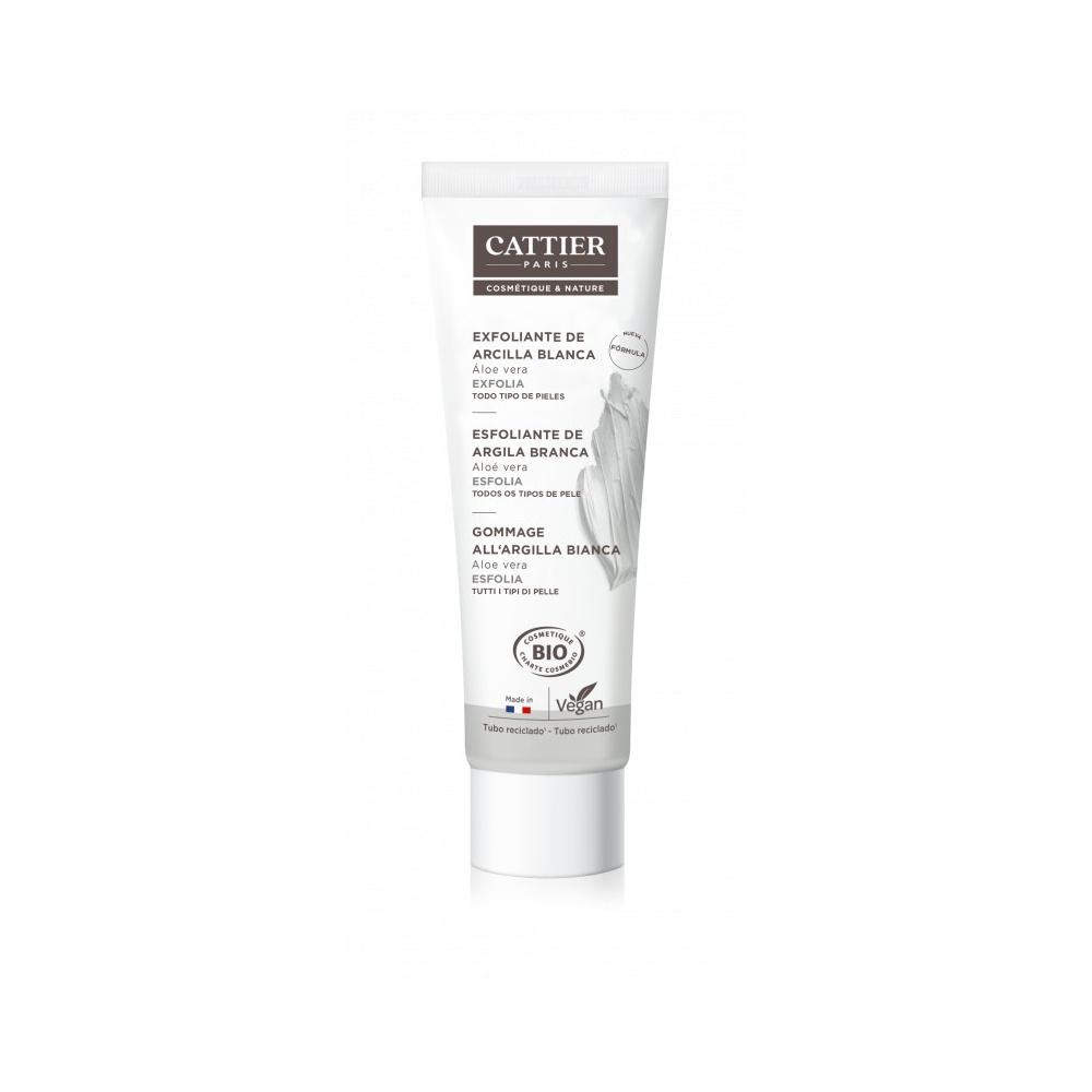 Cattier Exfoliante Facial Arcilla Blanca