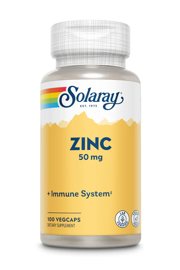 Solaray Zinc 60 Cap.