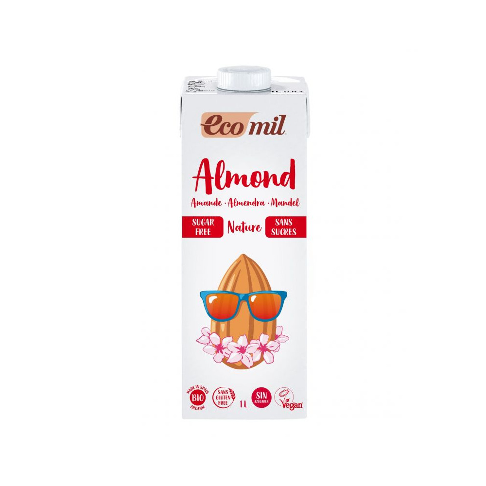 Ecomil Bebida Almendras Nature 1 Litro Bio
