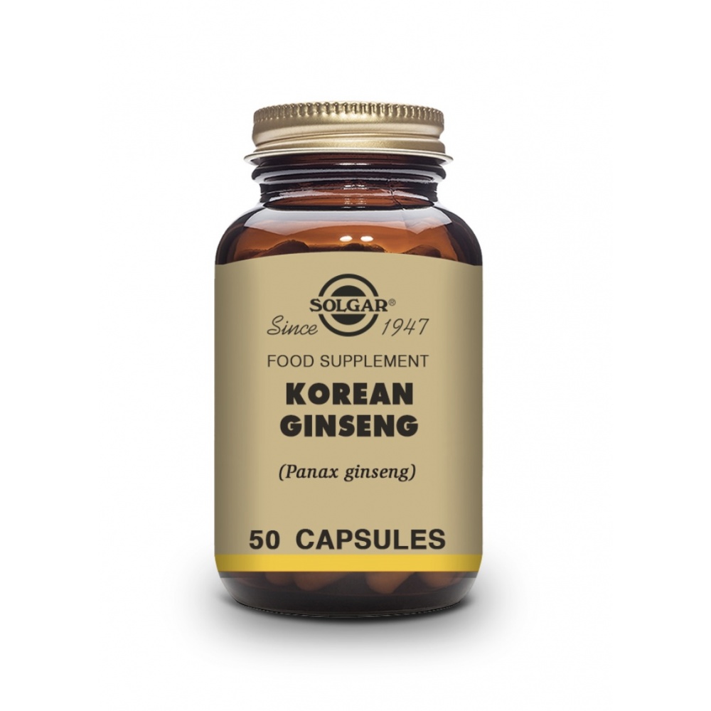 Solgar Ginseng Koreano 50 Cap.