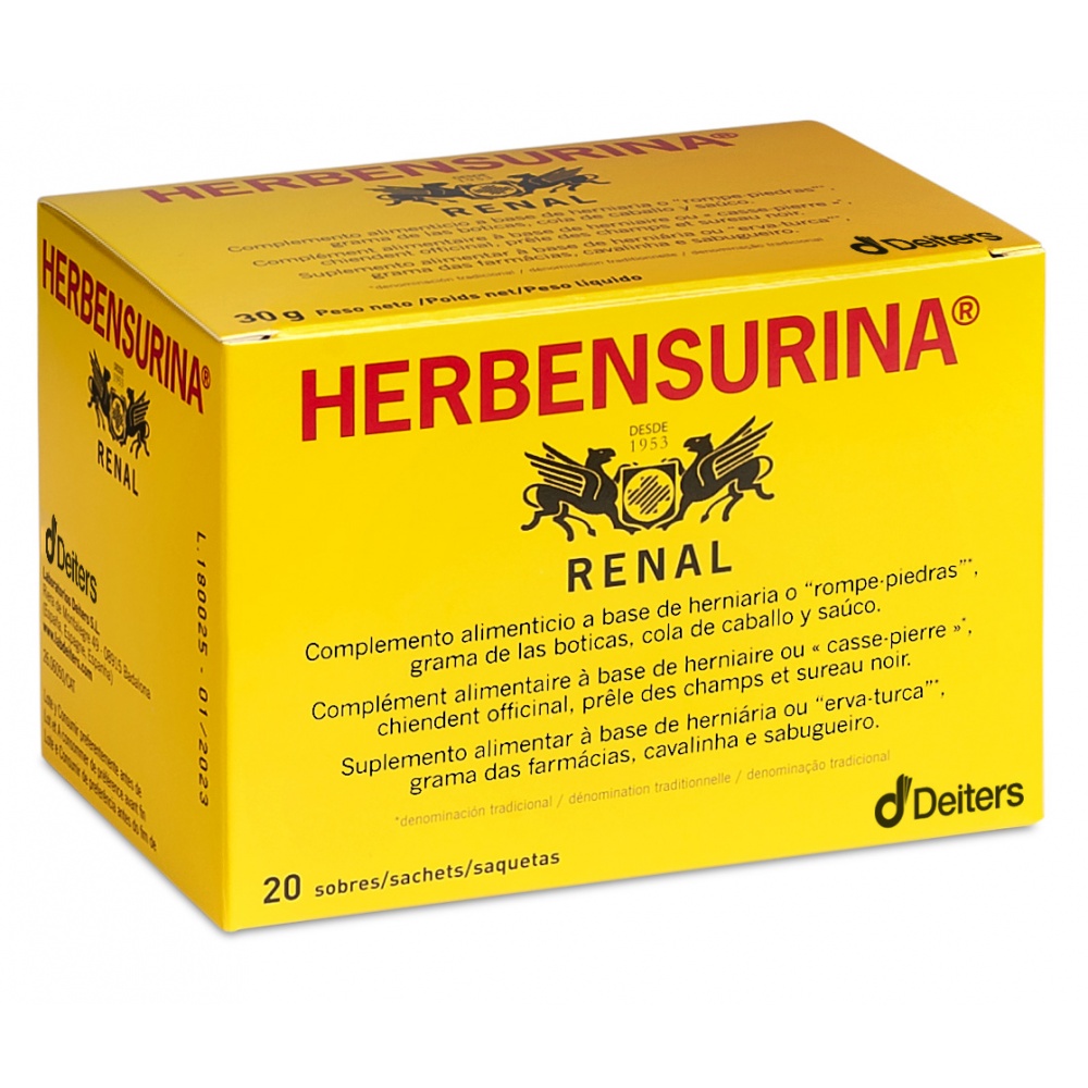 Deiters Herbensurina Natura 20 Sobres