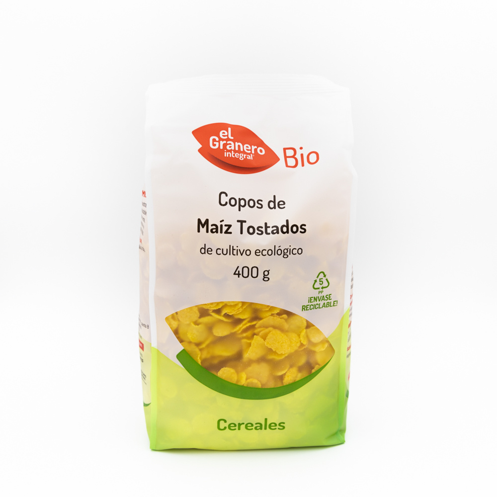 Granero Copos Maiz Tostados Bio 400 G