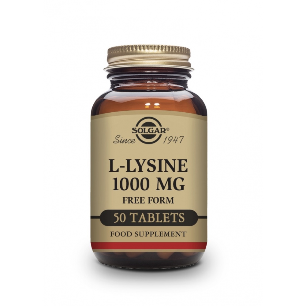 Solgar L-lysina 1000 Mg 50 C .
