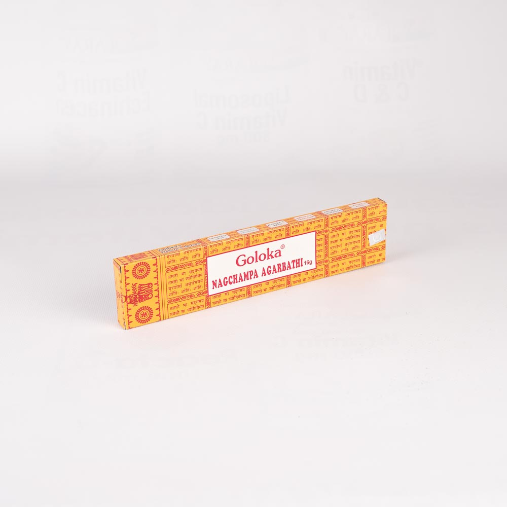 Goloka Incienso Nag Champa Amarillo