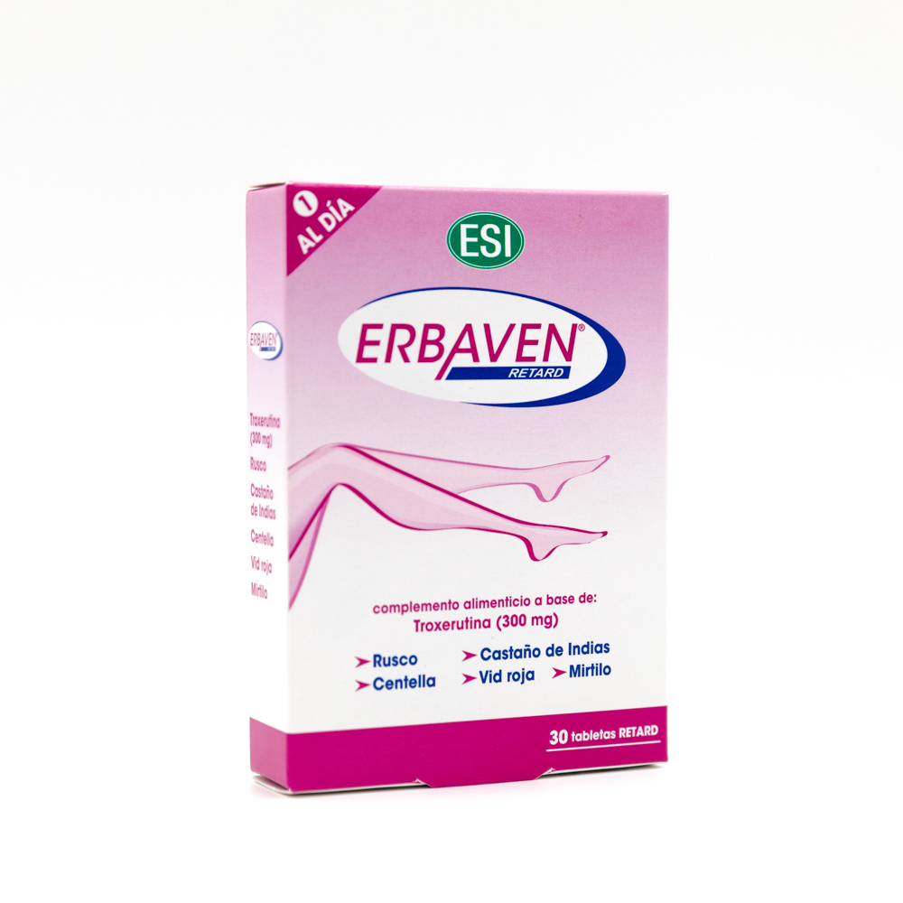 Esi Erbaven Retard 30 Cap. Piernas Cansadas