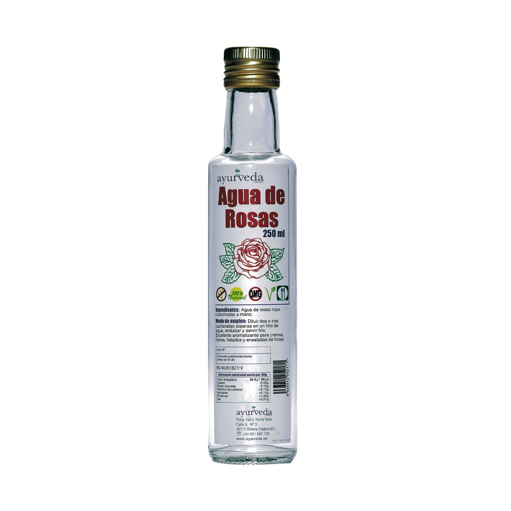 Ayurveda Agua Rosas Rojas