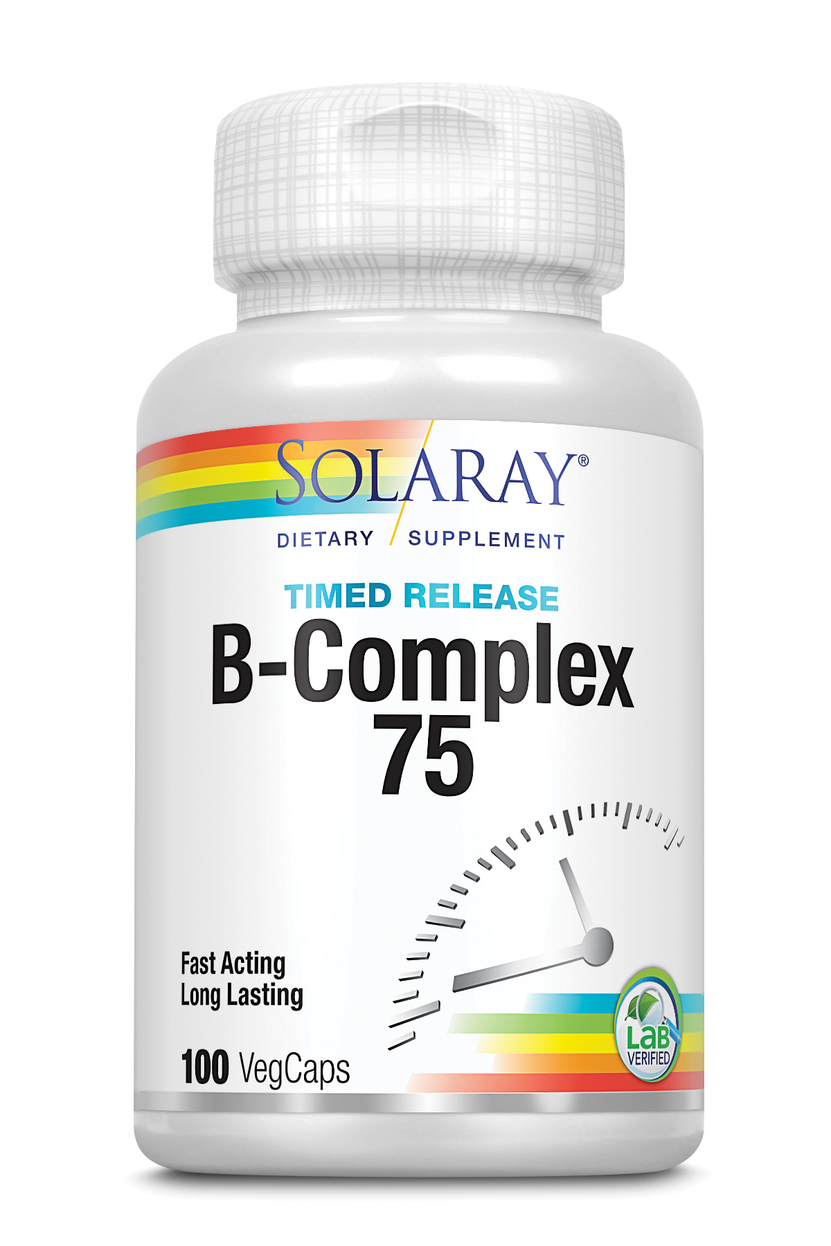 Solaray B Complex Accion Retardada 75
