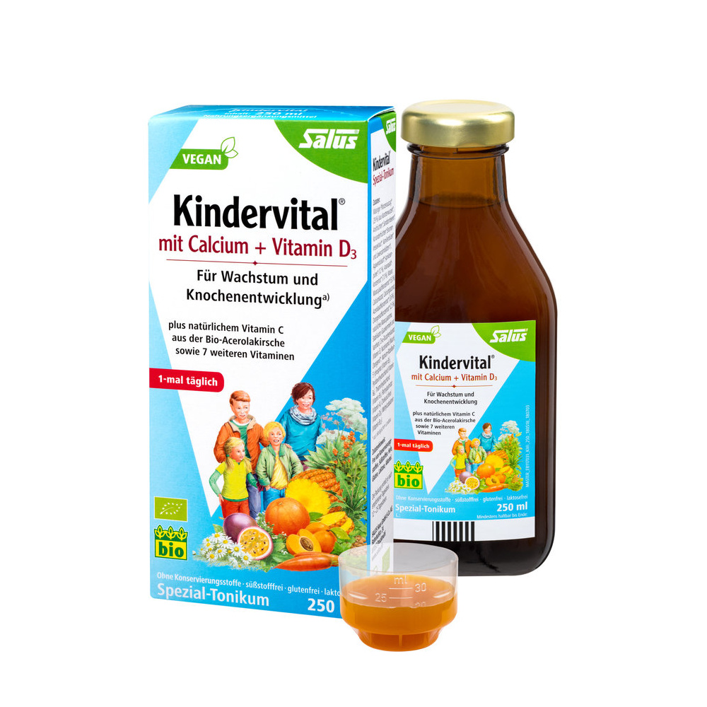 Salus Kindervital 250 Ml Jarabe