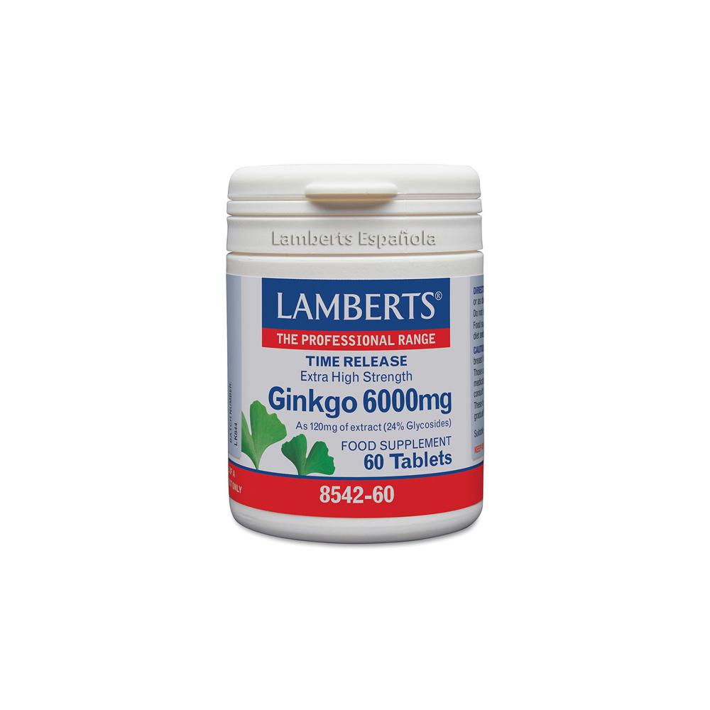 Lamberts Ginkgo Biloba 6000mg 60 C