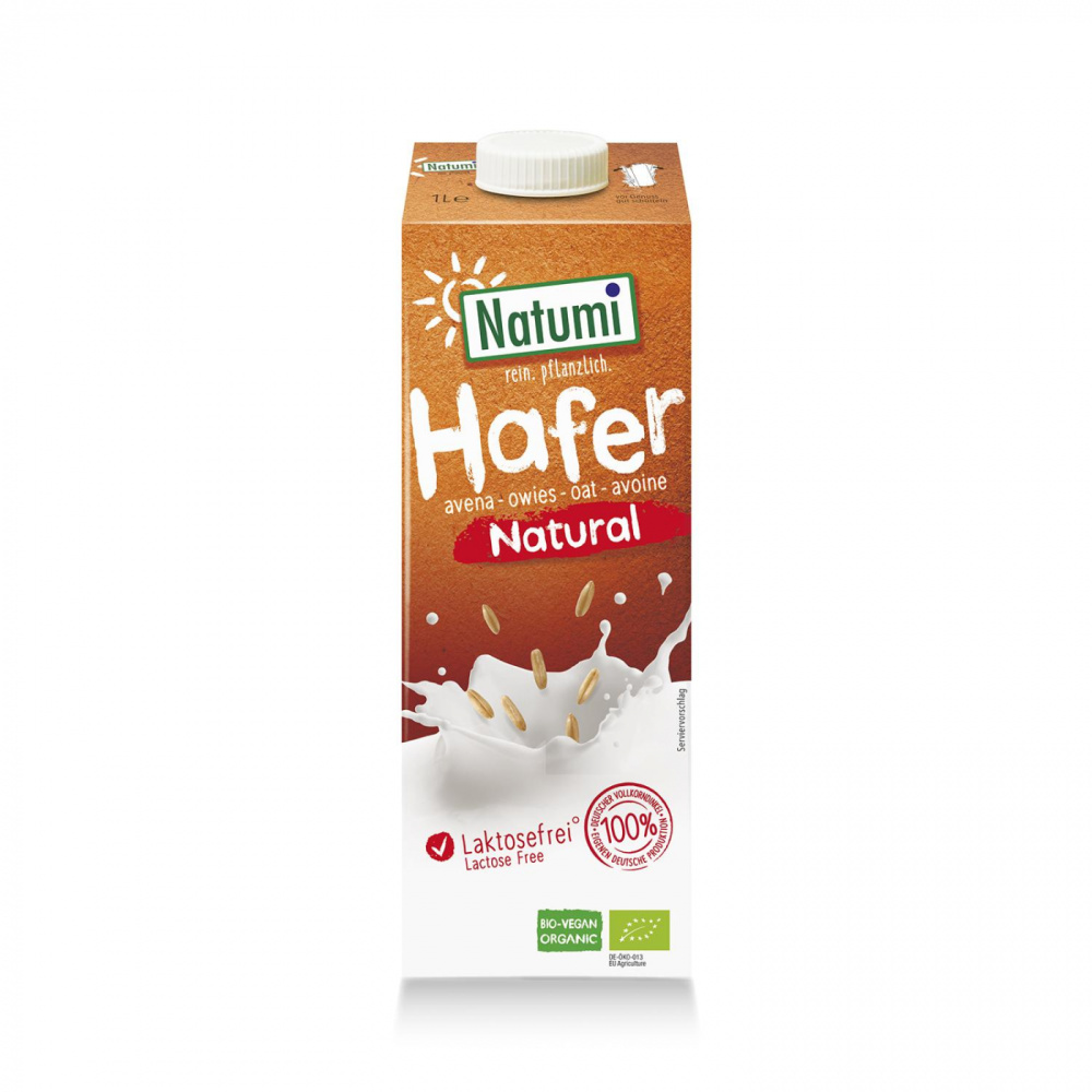 Natumi Bebida Avena Bio Natural 1l **ojo La Caja Es De 6 Unidades
