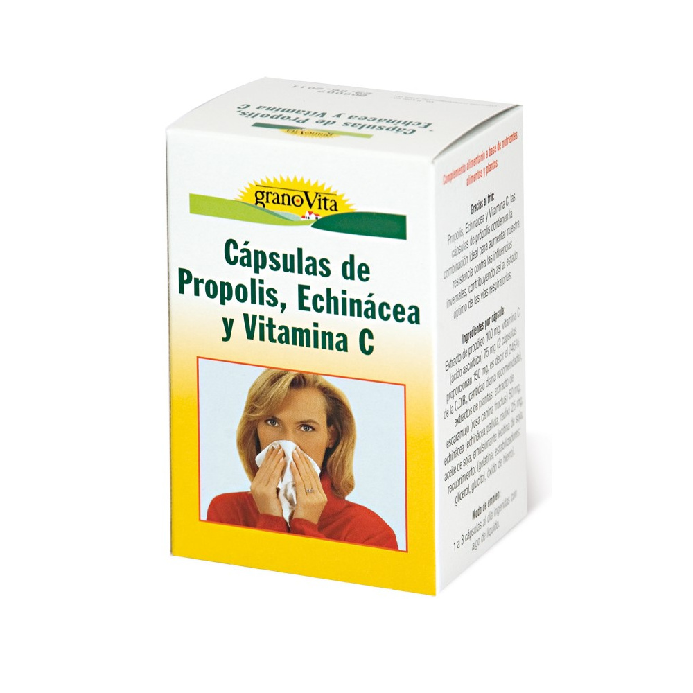 Granovita Capsulas Propolis Equinacea Y Vc 75 Cap