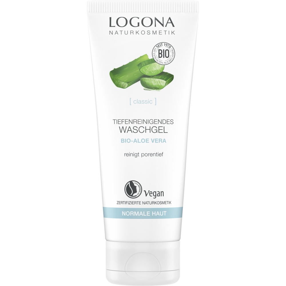 Logona Gel Limpiador Facial Profundo Aloe