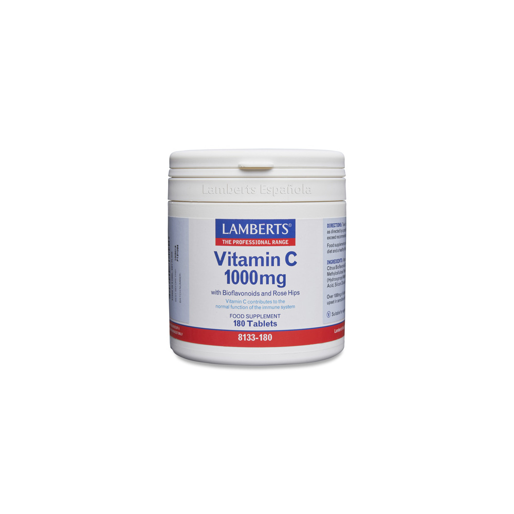 Lamberts Vitamina C 1000 Mg 180 Tabletas