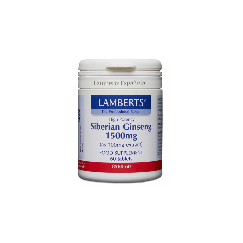 Lamberts Ginseng Siberiano 1500 Mg