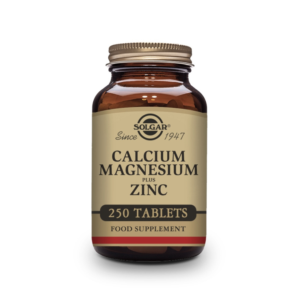 Solgar Calcio Magnesio +zinc 250 Com