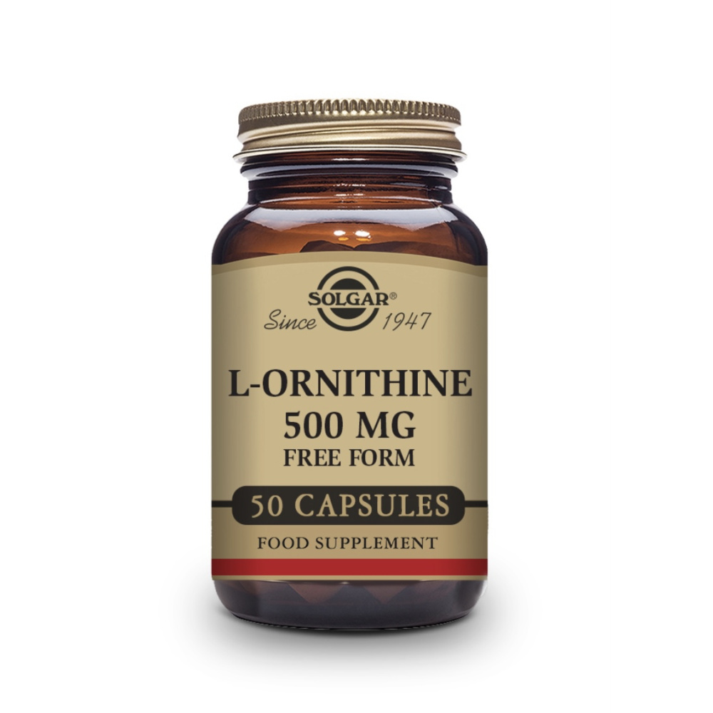 Solgar L-ornitina 500 Mg 50 Cap.