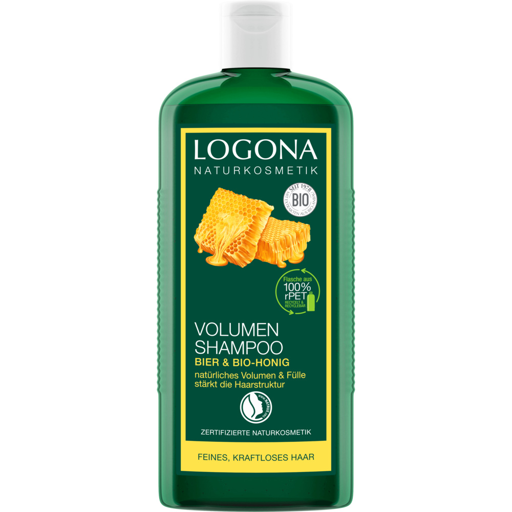 Logona Champu Volumen Miel Y Cerveza