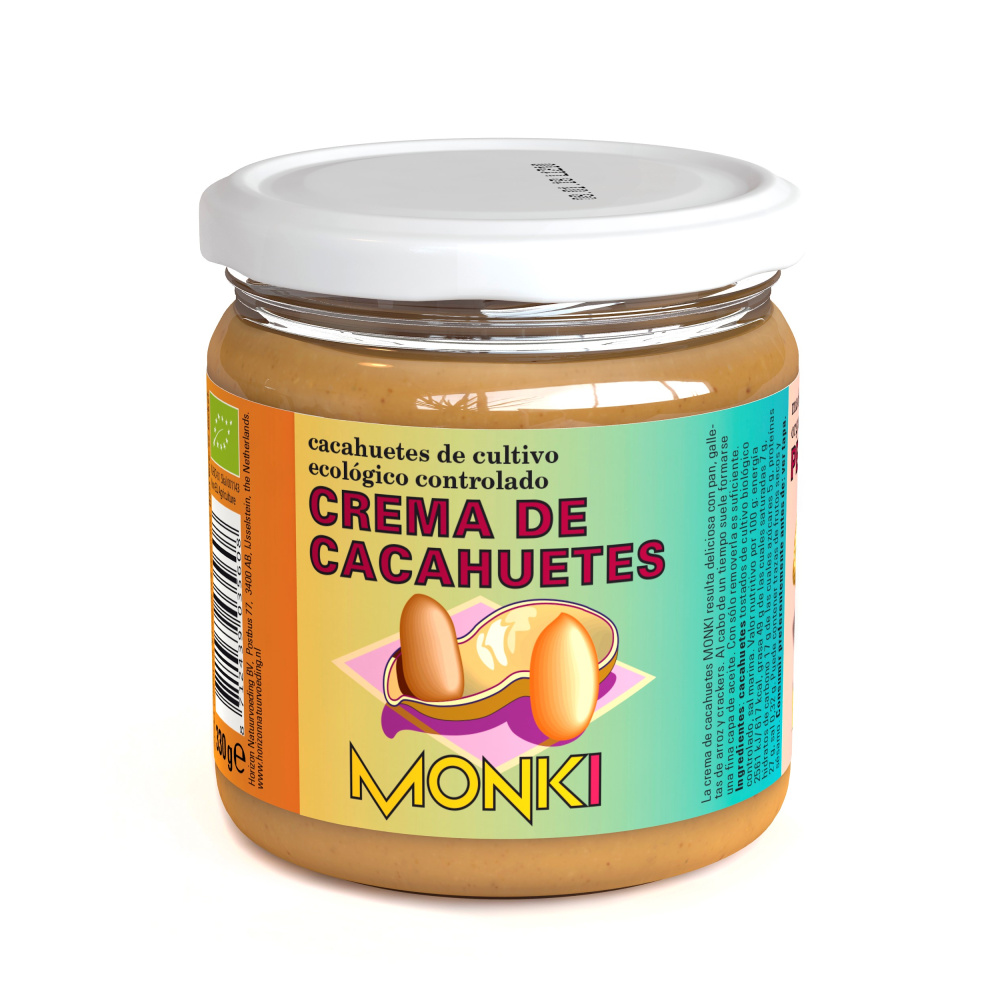 Monki Crema Cacahuete 330g