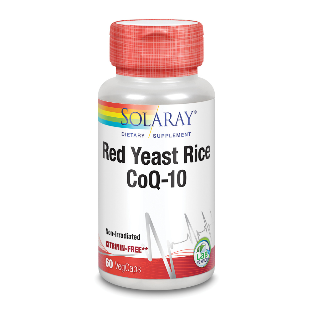 Solaray Red Yeast Rice Plus Q10 60 C