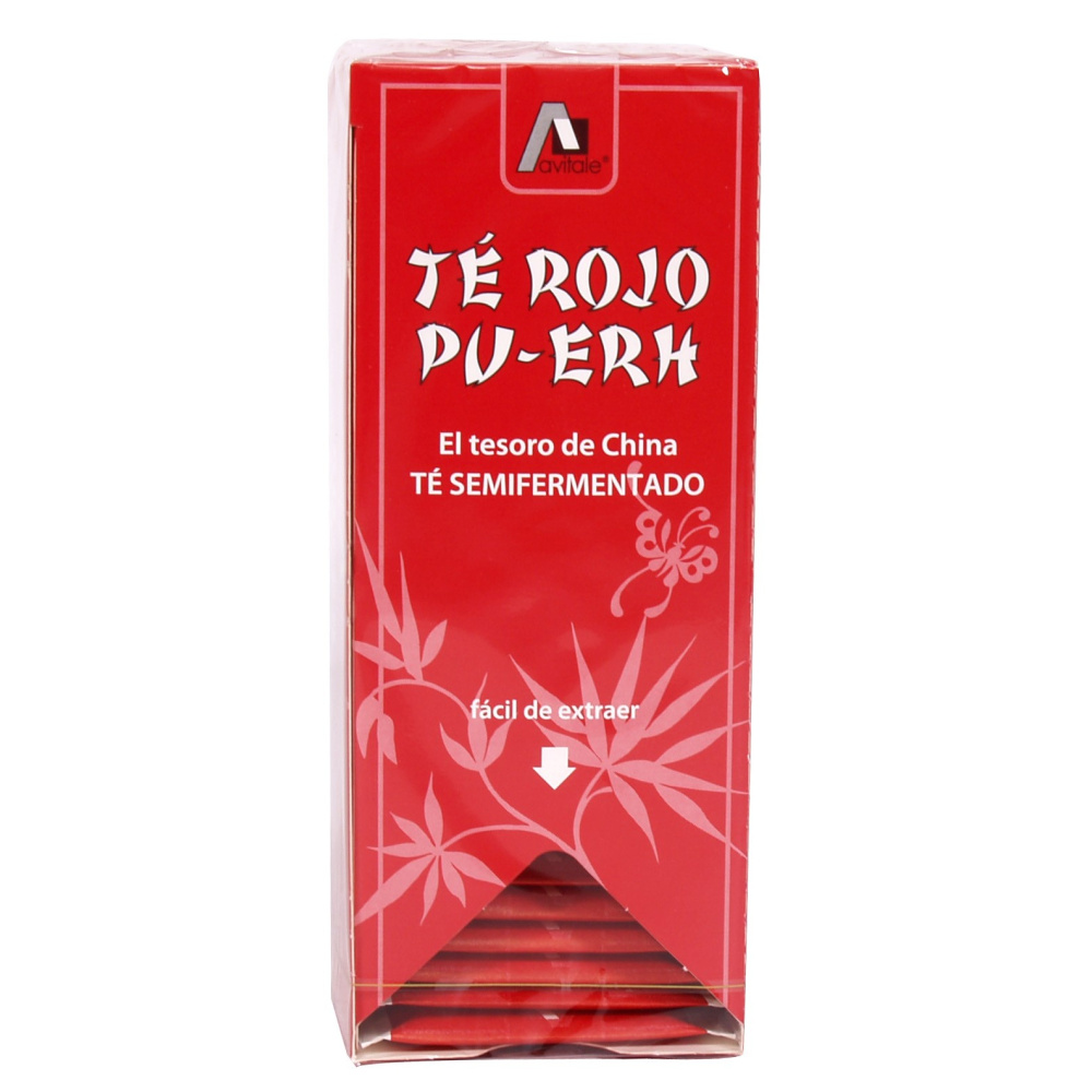 Evicro Te Rojo Infusion 25 Filtros Puerh