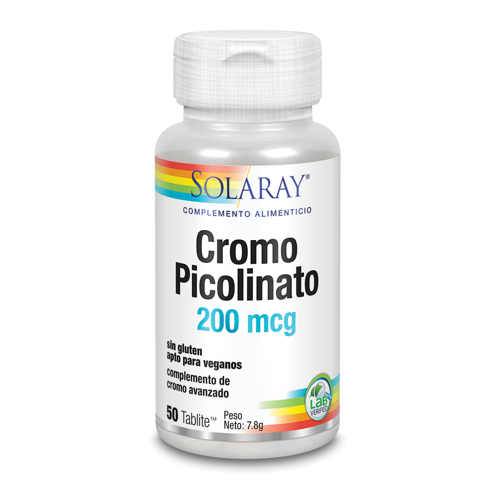 Solaray Picolinato Cromo