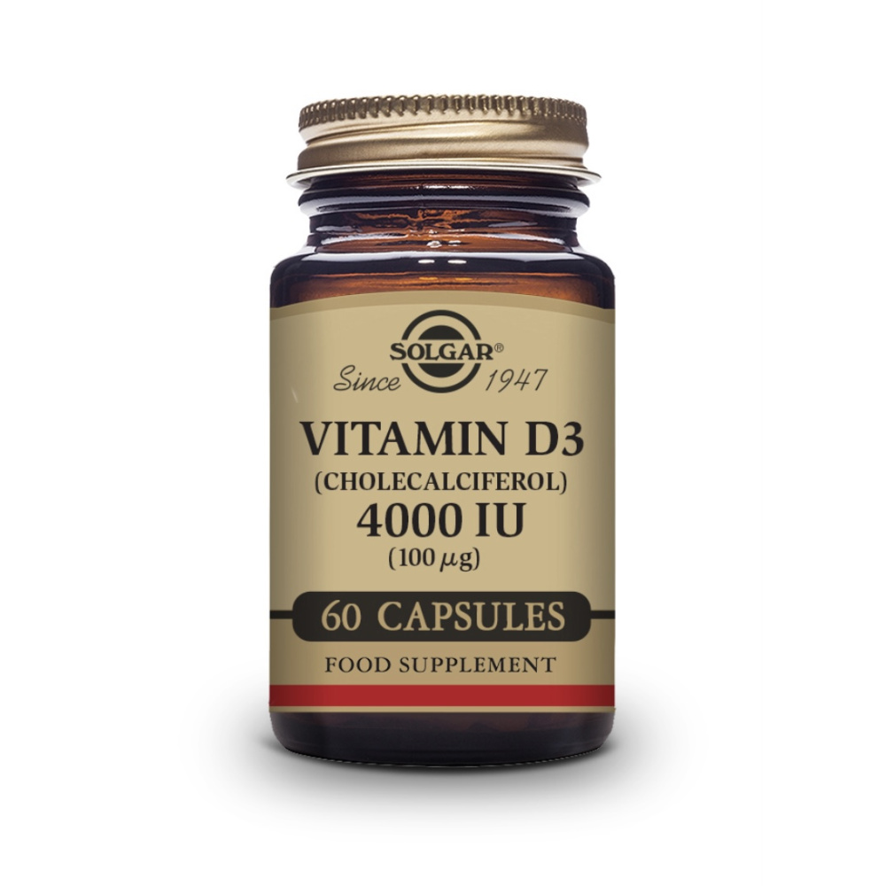 Solgar Vitamina D3 4000ui 100mcg 60 Cap