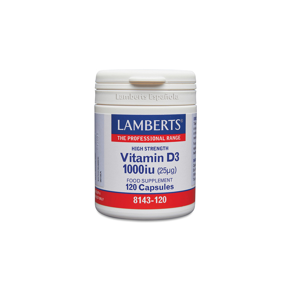 Lamberts Vitamina D1000 120  Capsulas