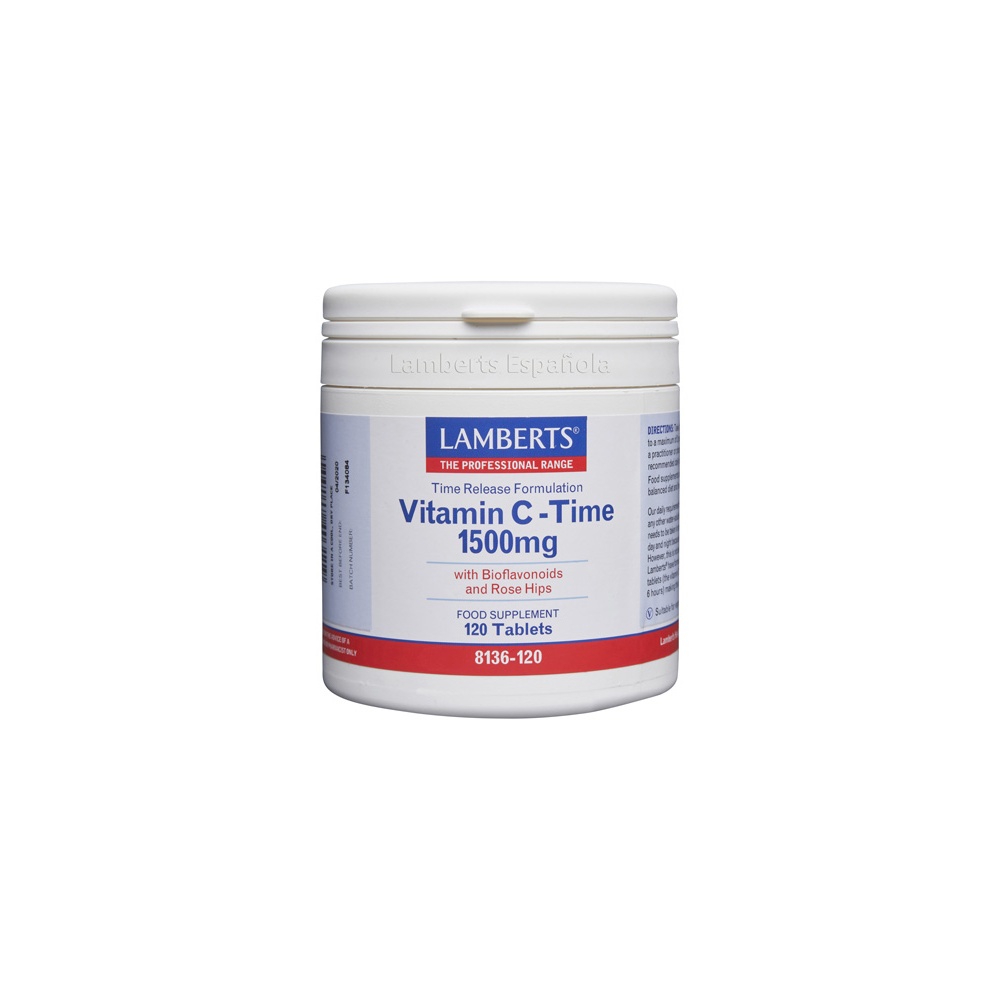 Lamberts Vitamina C 1500 Mg 120 Tabletas