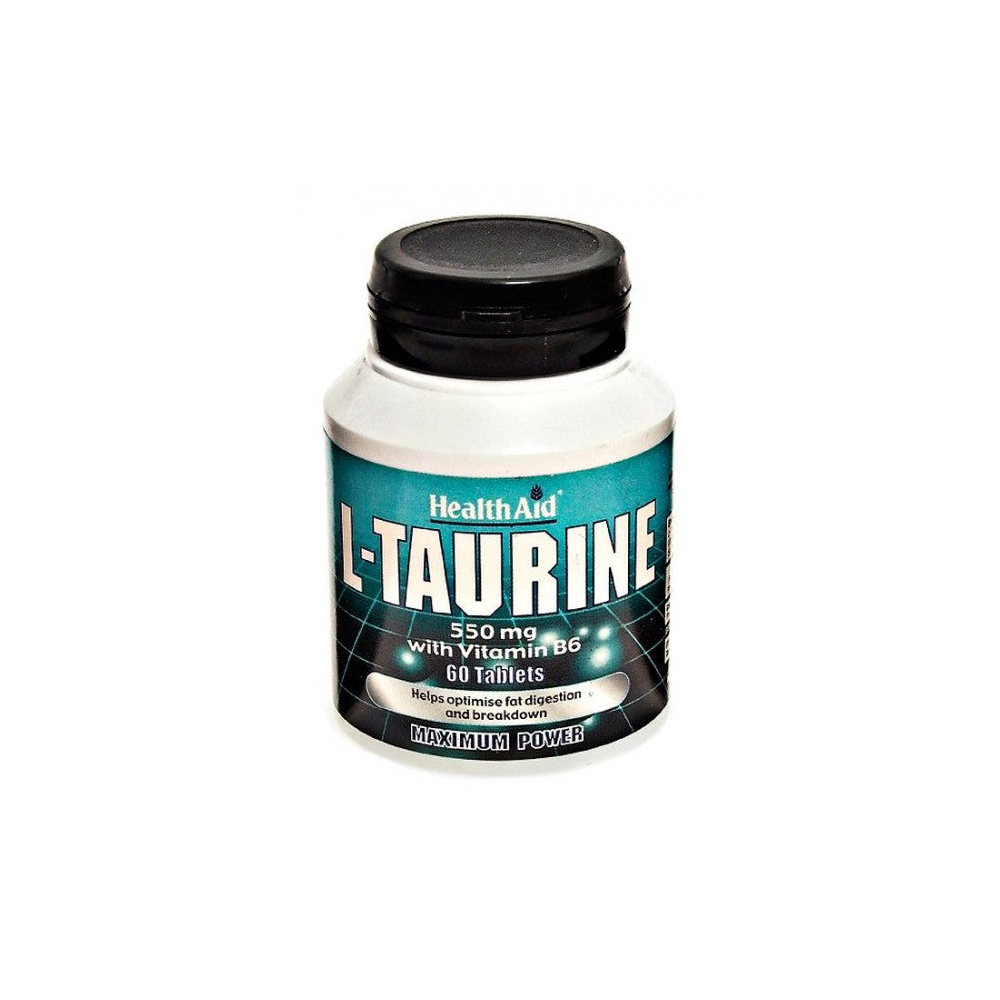 Health Aid L-taurina 550 Mg 60 T