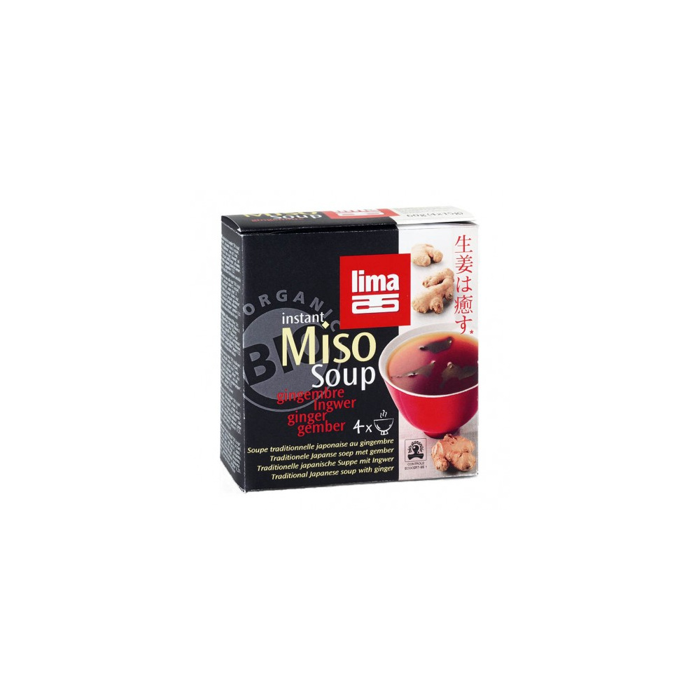Lima Sopa Miso Jengibre