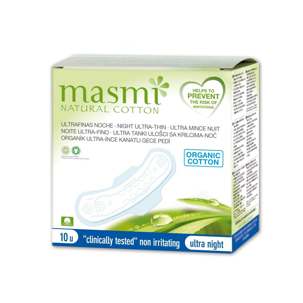 Masmi Compresa Ultrafina Noche Con Alas