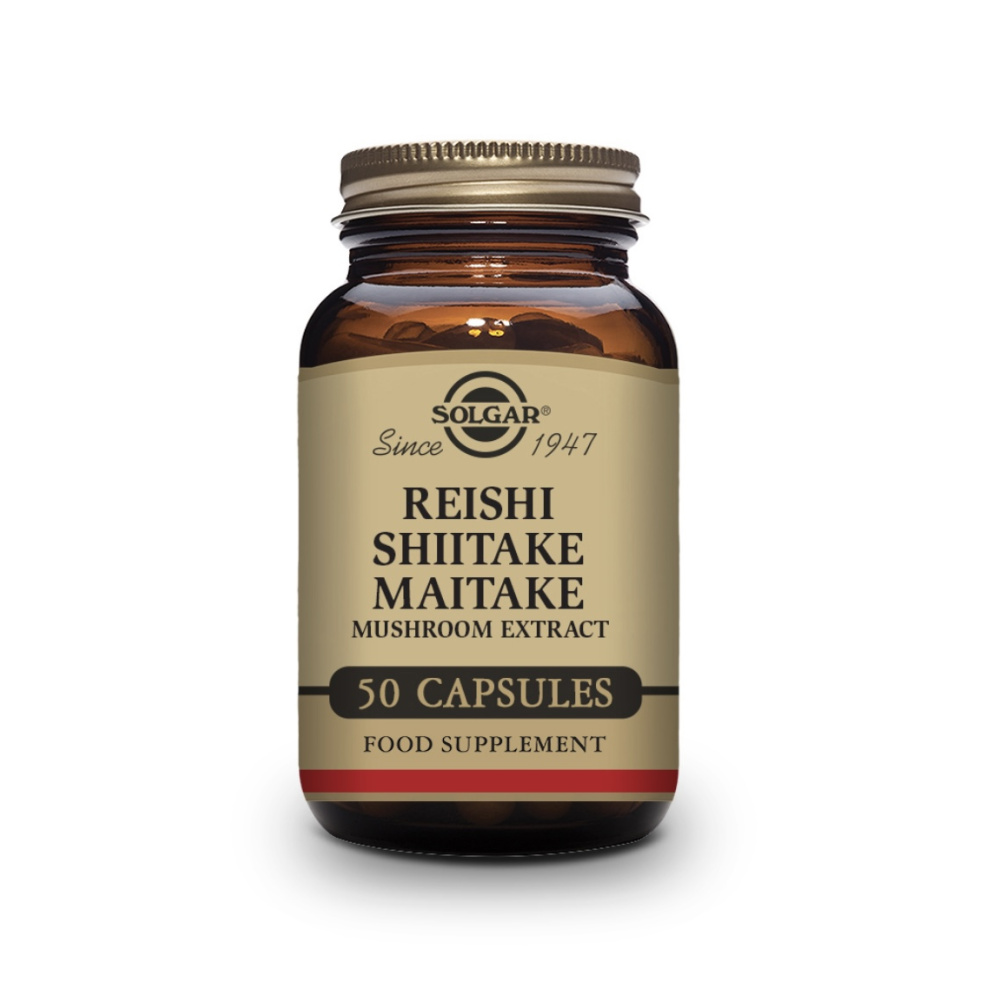 Solgar Reishi, Shitake Y Maitake